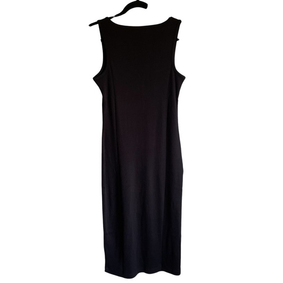 Amour Vert Deacon Organic Cotton Dress Black Size Small NWT - Picture 6 of 11